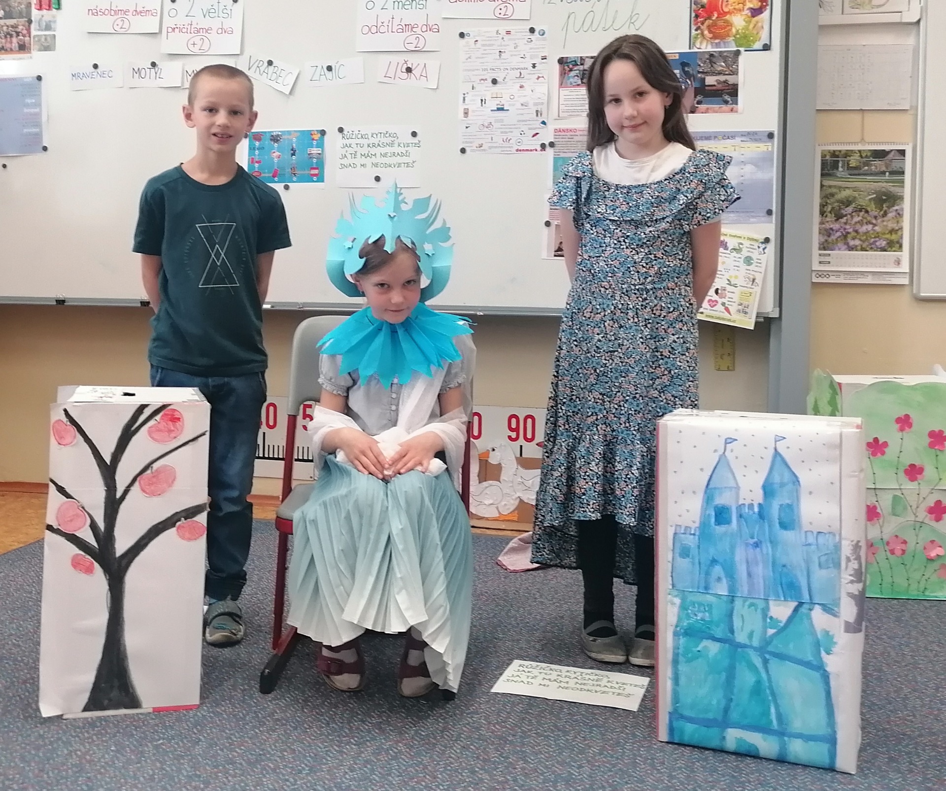 Děkovačka Káje, Gerdy a Sněhové královny