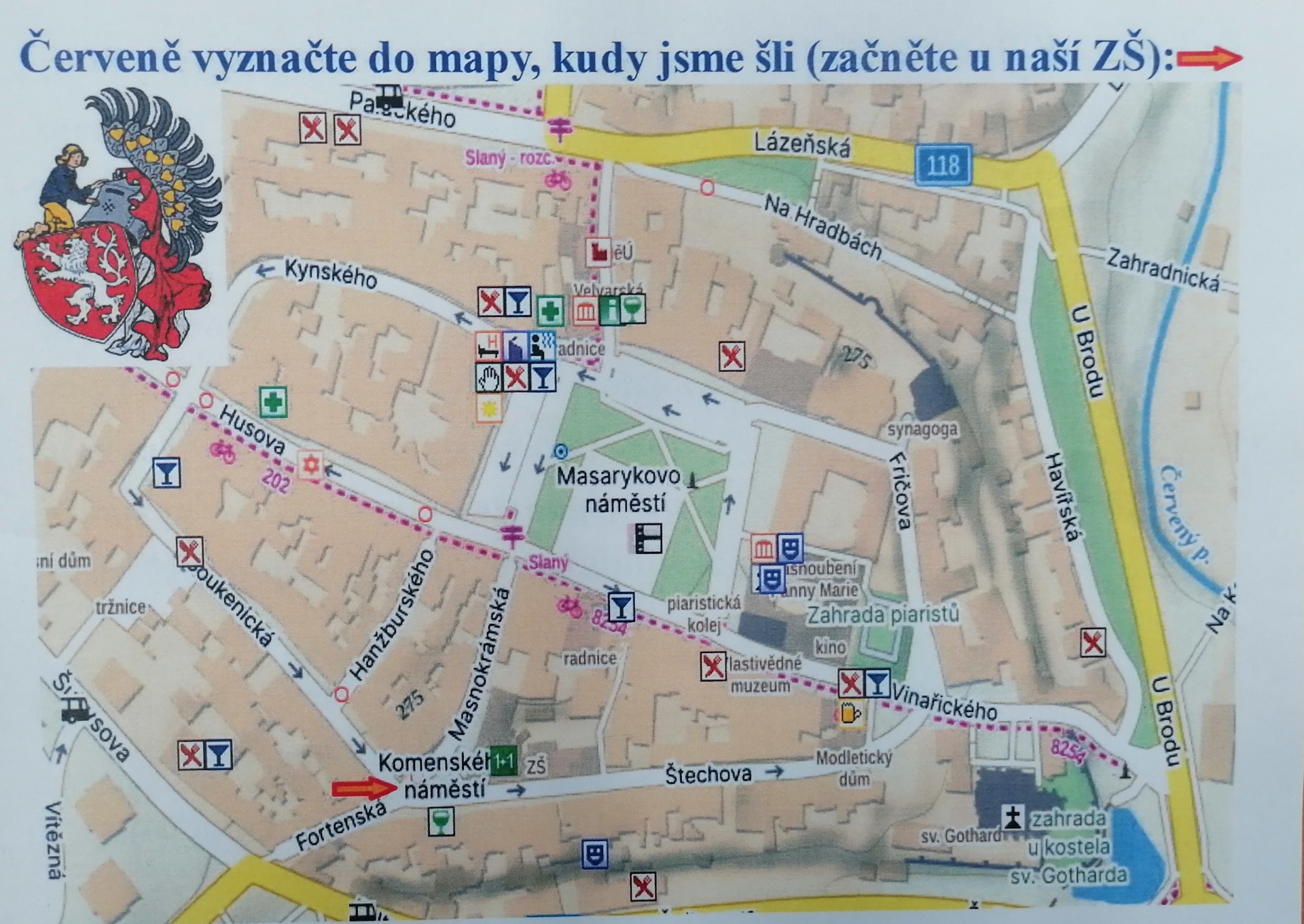 Naučte se chodit podle mapy...:-)