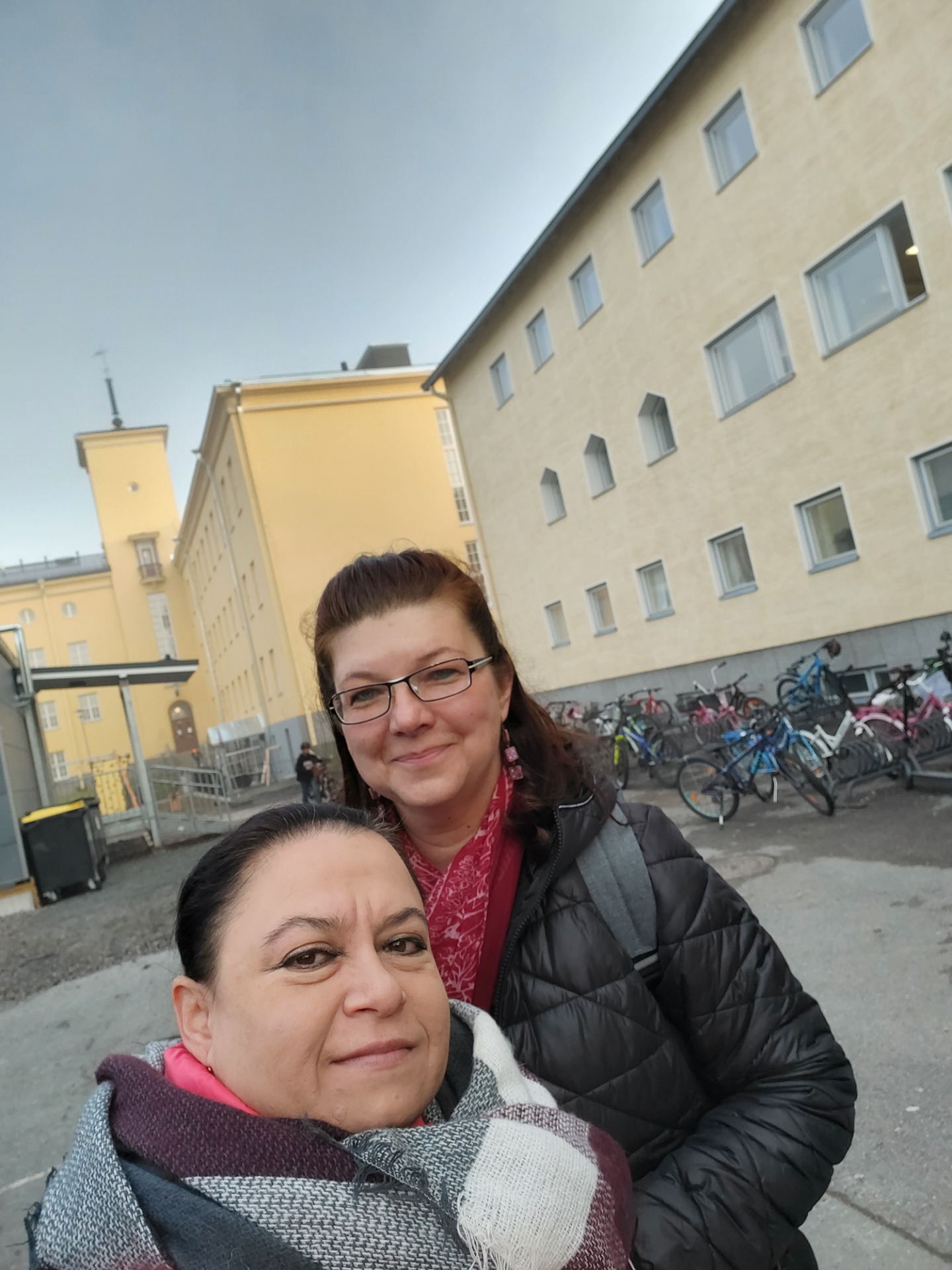 Skoro všichni tu jezdí do školy na kole