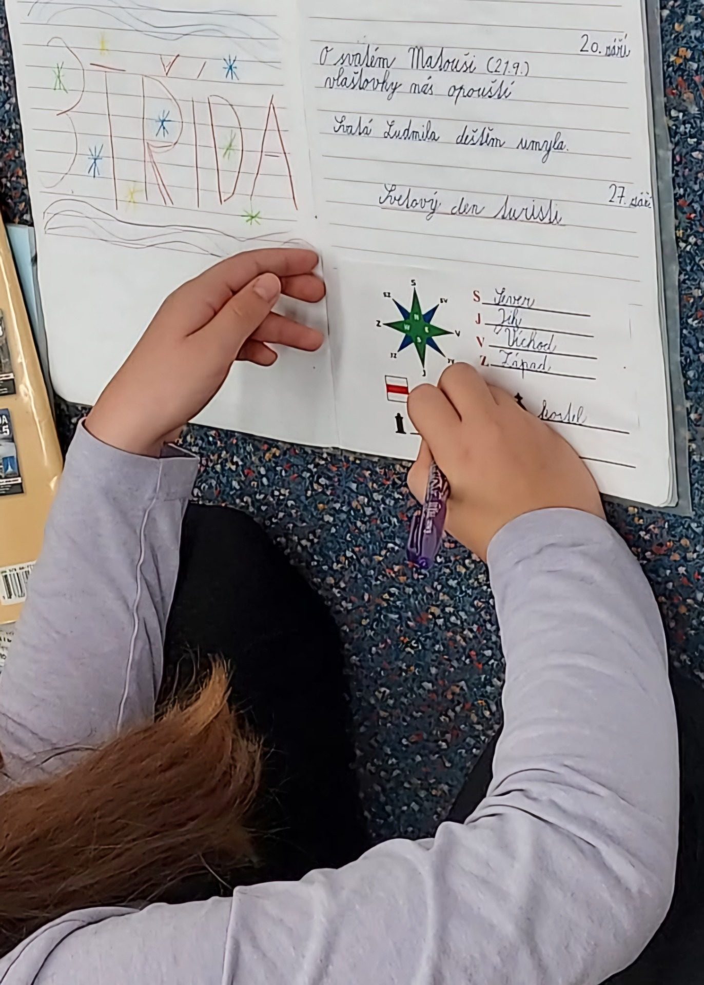 Teoretická příprava proběhla ve třídě